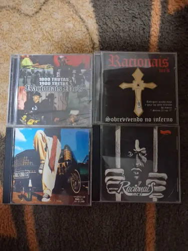 Cds do racionais 4 cds