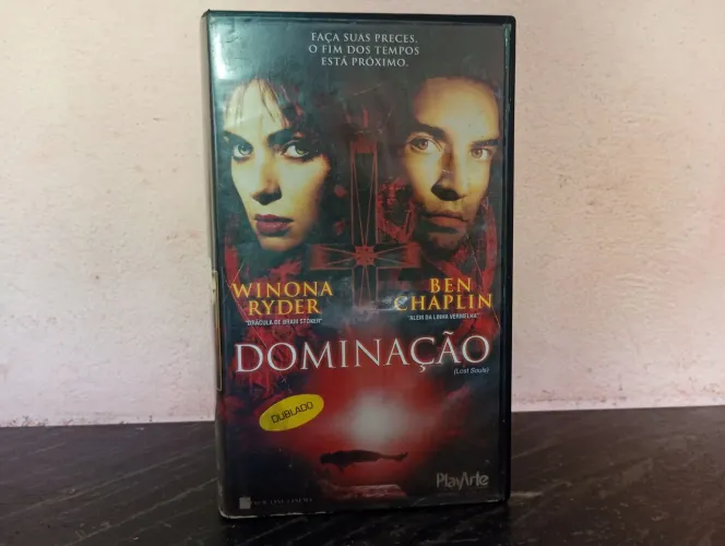 Vhs filme Dominação (dublado).
