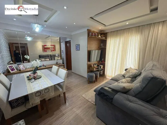 Apartamento com 2 dormitórios para alugar, 49 m² por R$ 2.500,00/mês - Granja Viana - Cara
