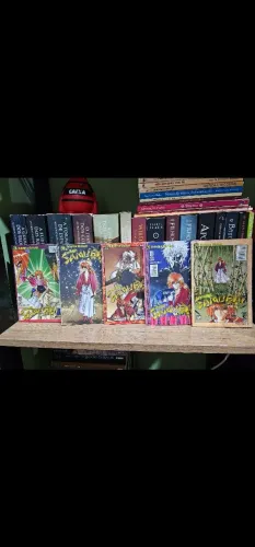 mangás samurai x: 5 volumes