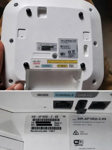 Lote 4 Access Points Cisco Profissionais (3x Aironet 2602I + 1x Aironet 1852I)