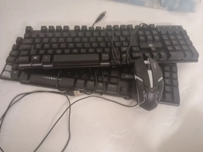 Acessórios pra emulador teclado mouse