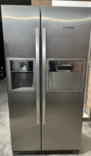 Geladeira Electrolux inox Side by Side Entrego Grátis