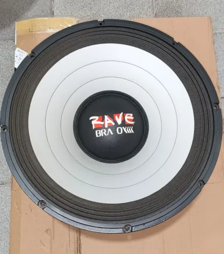 1 subwoofer bravox rave 18 pol 1100rms 8 ohms 