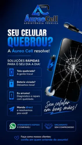 ? Conserto de celulares ?<br>? Tela | Bateria | Conector<br>? Serviço rápido<br>? Preço justo