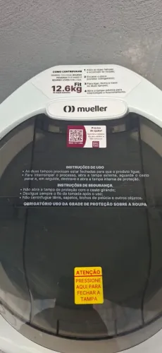 centrifuga de roupas mueller 12 6kg