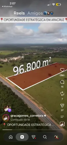 Vendo ou alugo area industrial em Aracruz proximo ao porto!