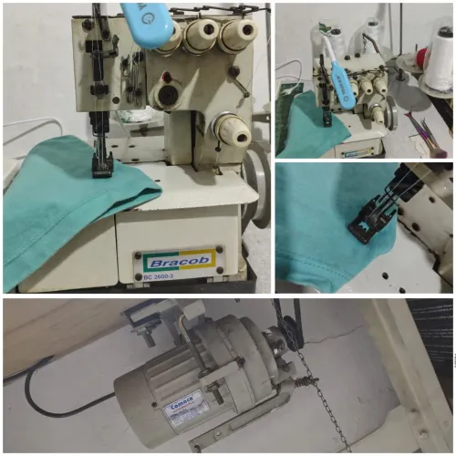 Galoneira Bracob BC-26003 Semi-Industrial 3 Agulhas