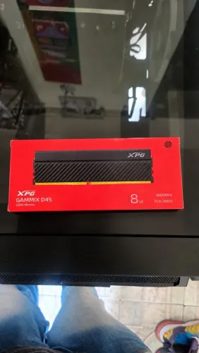 Memória Ram Xpg Gammix D45 Ddr4 8gb 3600mhz, Garantia 6 Anos pela fabricante.