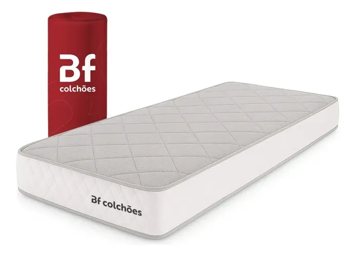 Colchão solteiro Ortopédico Bf Colchões - Espuma D33 tamanho 188X78cm
