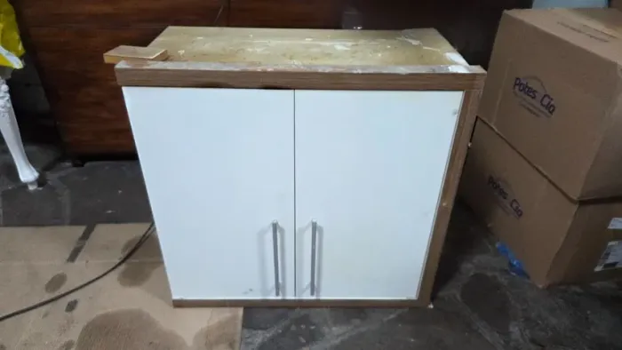 Armário de cozinha com 2 portas