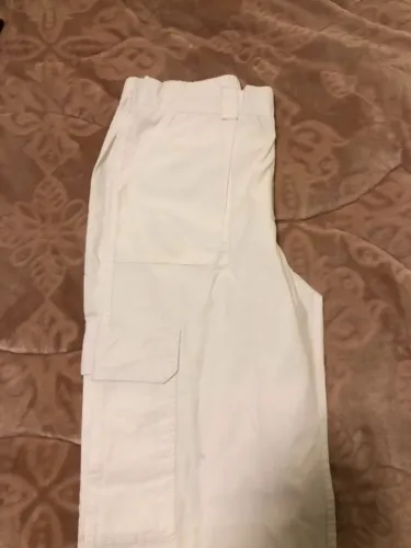 Calça Cargo Branca
