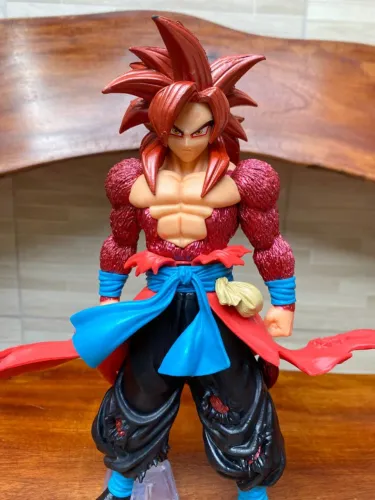 Action Figure Dragon Ball - Gogeta SJJ 4 27cm Repintado