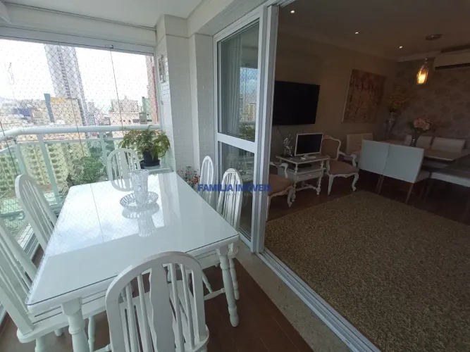 Apartamento Sunshine 3 quartos com lazer Gonzaga Santos/SP