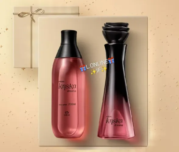 KIT PRESENTE KRISKA DRAMA NATURA MÃES/2026