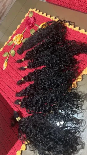 Cabelo. Cacheado humano 