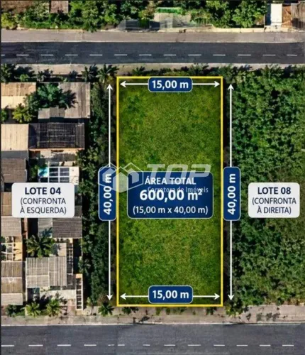 Terreno de 600 m² com Excelente Topografia à Venda no Vila Rica