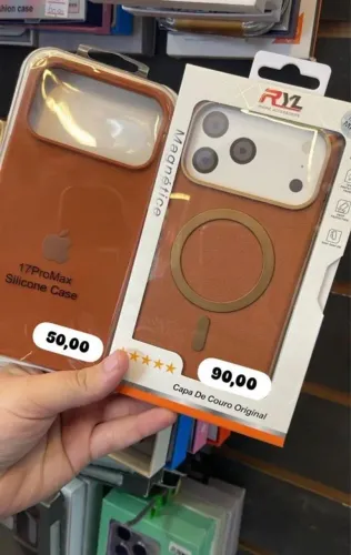 Cases De Couro para iPhone 17 Pro Max 