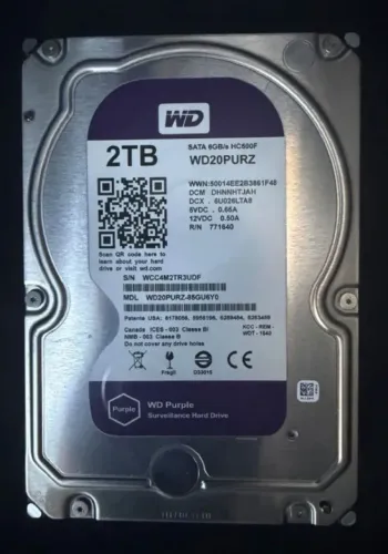 HD PURPLE 2 TB