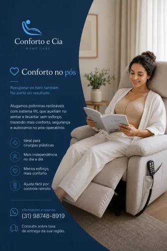 Aluguel de poltronas pós-cirúrgicas 