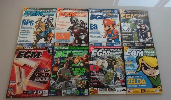 Lote revista EGM/EGW 20 edições
