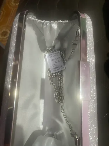 Vende se bolsa de mão prata para casamento