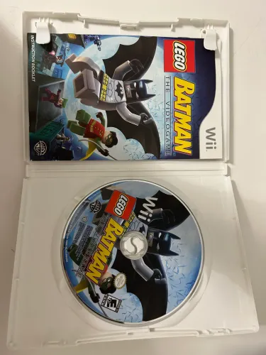 Jogo Lego Batman Nintendo Wii com Manual