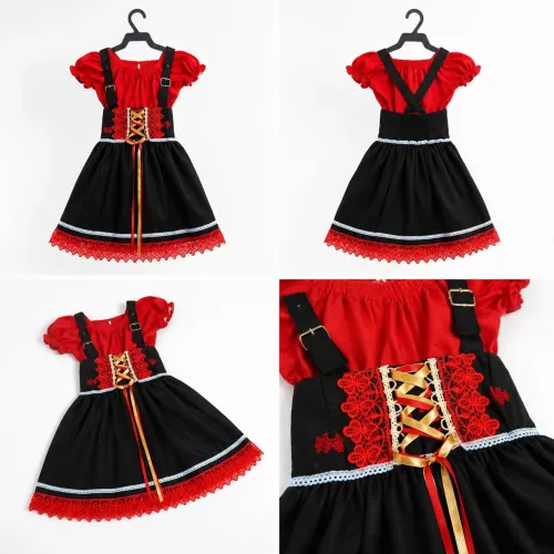 Vendo vestido de Oktoberfest, traje típico alemão, tamanho 6.