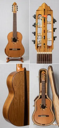 Violão 7 Cordas de Aço Dominus Luthier - Madeiras Nobres + Case Rígido