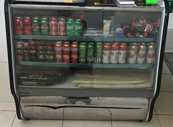 Balcão expositor refrigerado