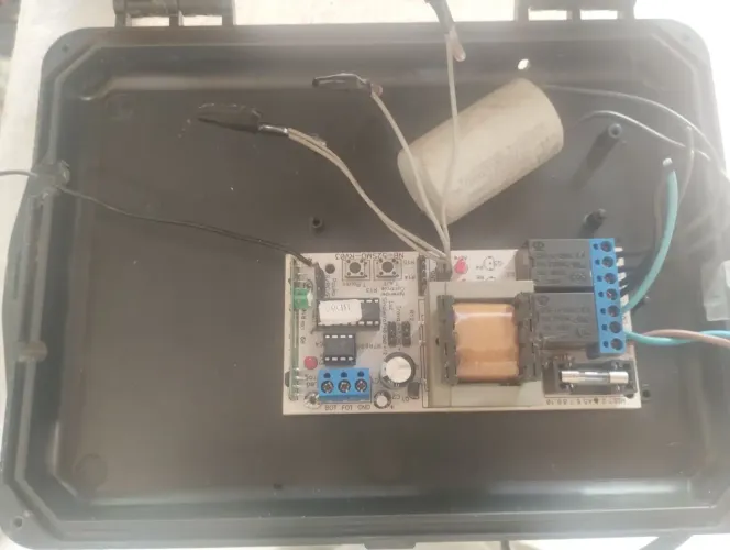 Placa de portão PPA e controles