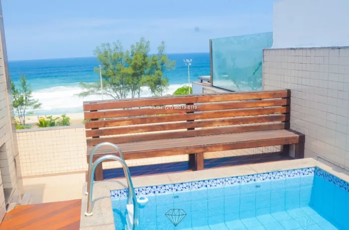 Oportunidade: Cobertura no Recreio, 4 suítes, 4 vagas, com 527m, Av. Lúcio Costa