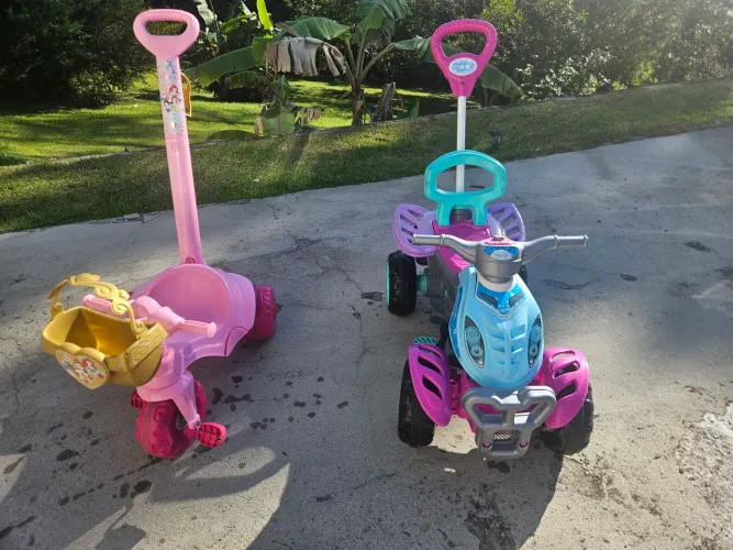 Motoca e Jipe infantil (Feminino)