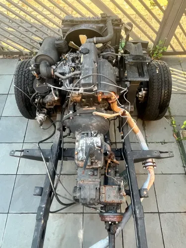 Motor, Bomba e Câmbio - Toyota Bandeirante