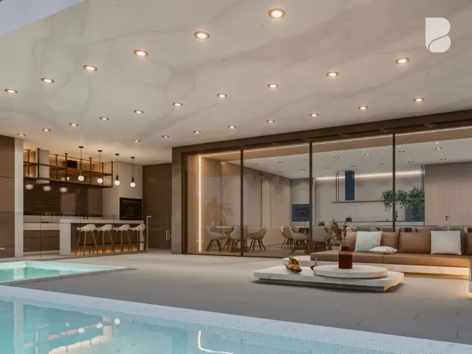 Apartamento de 3 suítes no Gemini Towers Residence, beira-mar na Praia de Palmas