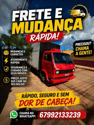 Frete e mudança