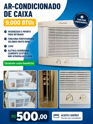 Ar condicionado 9.000 btus
