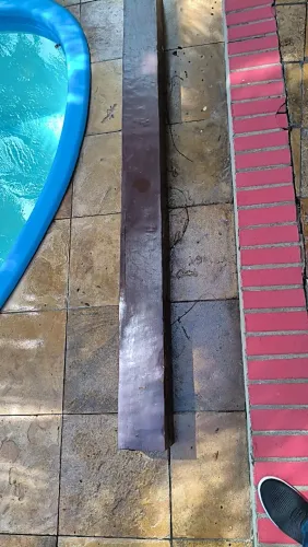 2 Colunas de Madeira Ipê