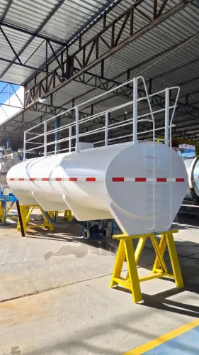 [Pronta Entrega] Tanque Pipa Aço Carbono 10.000 Litros