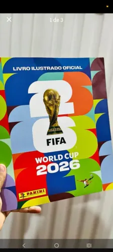 Álbum da copa 2026 com entrega na sua residência 
