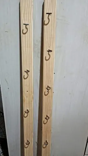 Cabideiro de parede (conjunto)