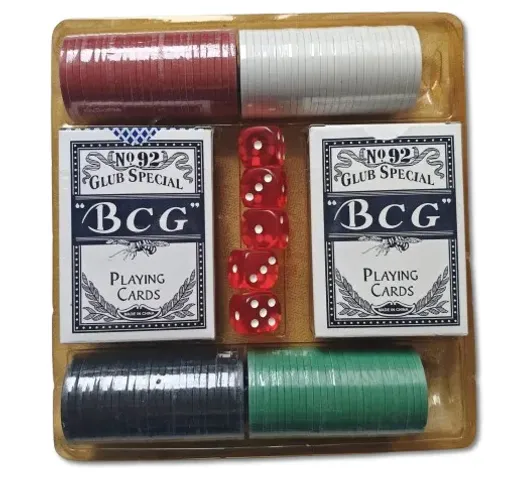 Kit de Poker com 100 fichas