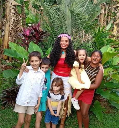 Moana Personagem Vivo 