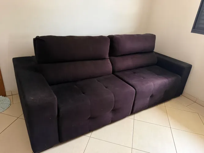 Sofá reclinável 