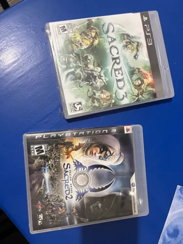 Sacred 2 e 3 - ps3