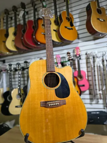 Violão Folk Takamine G séries Tampo maciço