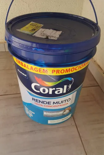 Tinta Coral 20 litros cor gelo