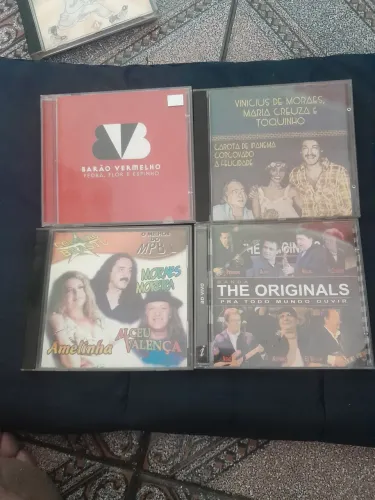 CDs Originais MPB e Rock Nacional - Vinicius de Moraes, Barão Vermelho e Mais