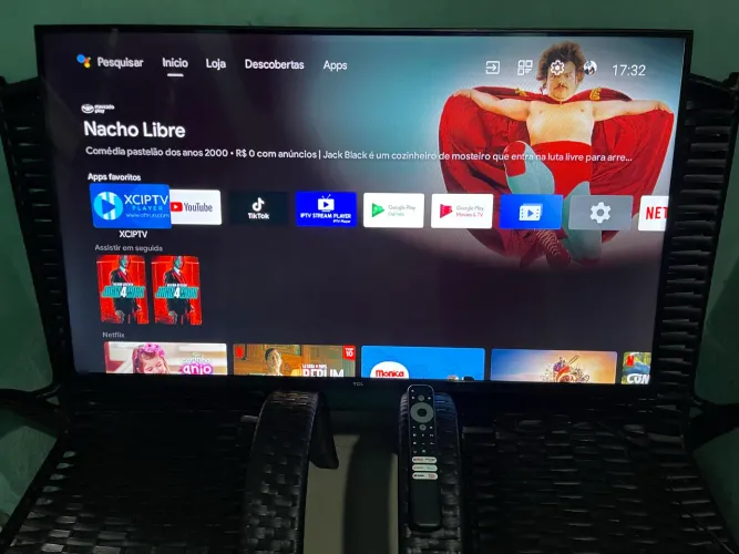 TV TCC Android 43 polegadas Supernova tudo original borda infinita