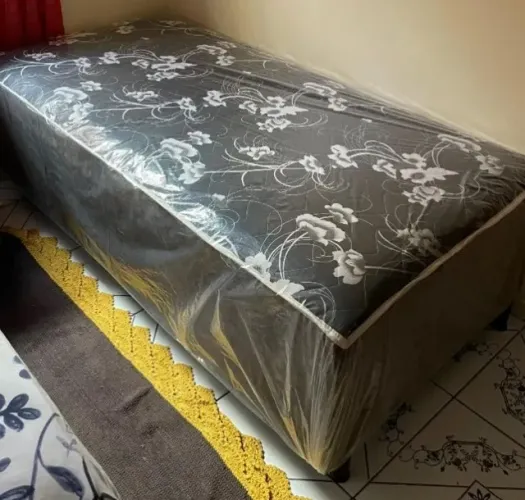 CAMA SOLTEIRO BOX - PROMOÇÃO DE MÓVEIS - PROMOÇÃO